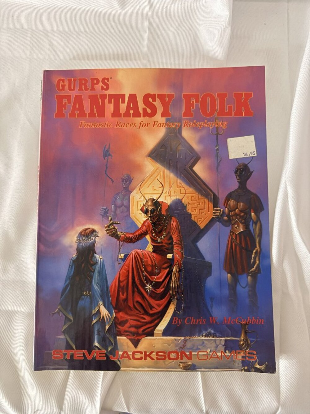 1990 Gurps Fantasy Folk - Vintage Book